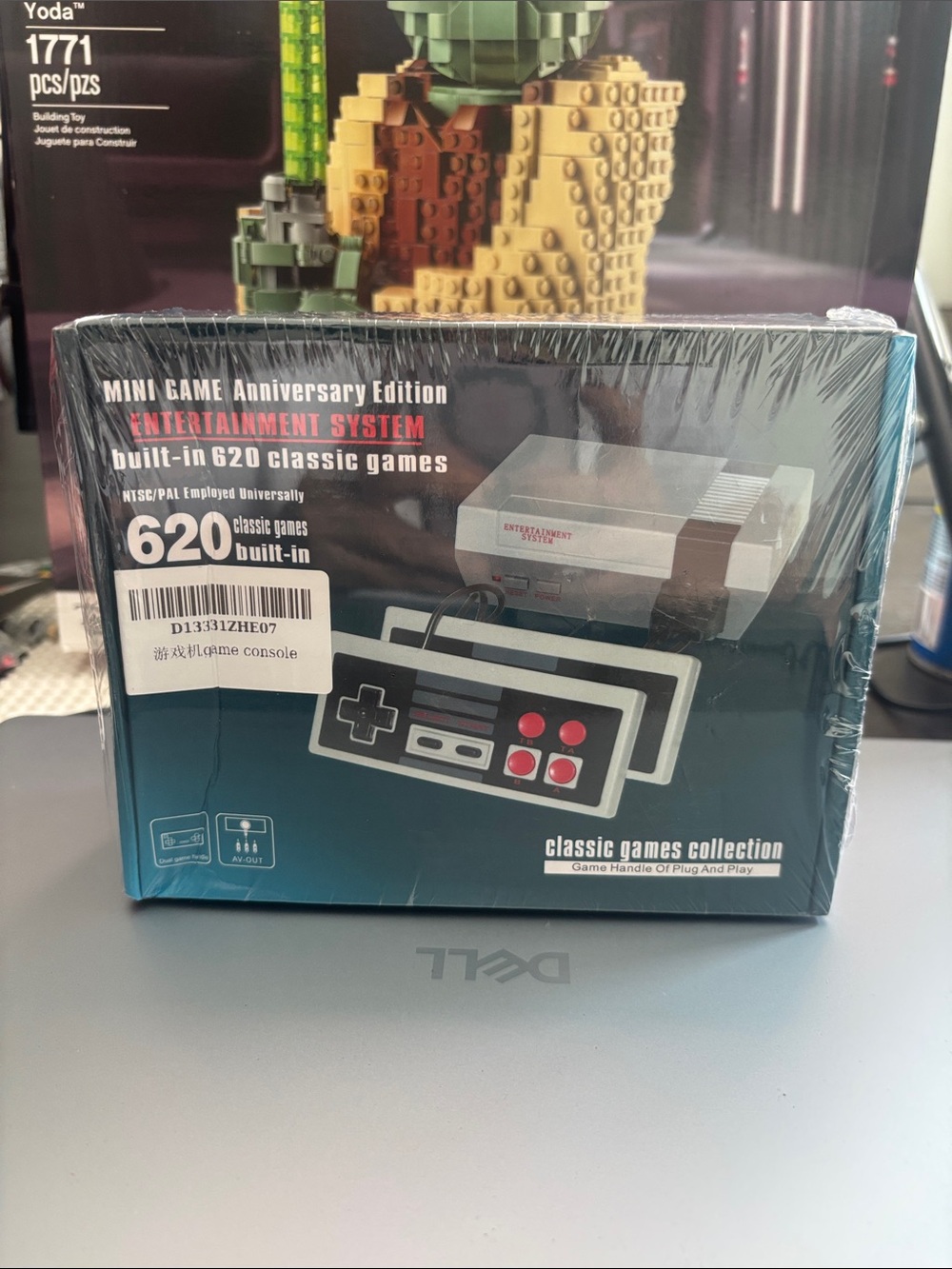Mini Game Anniversary Edition Console – Black and Gray